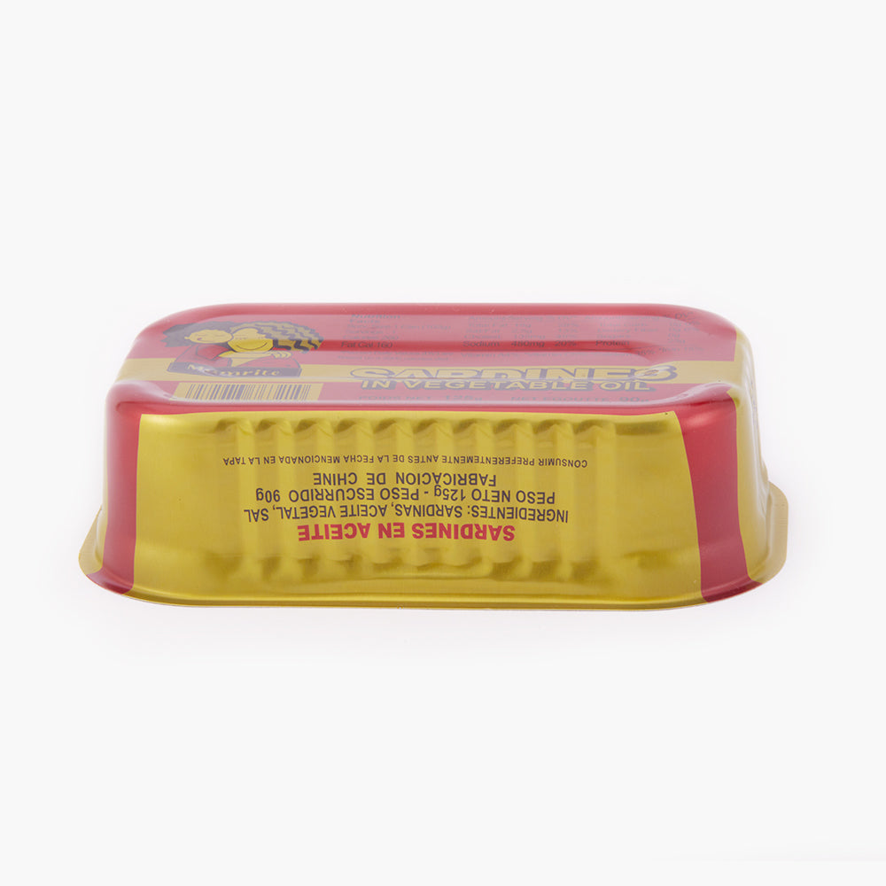 F311 colored cone tin can
