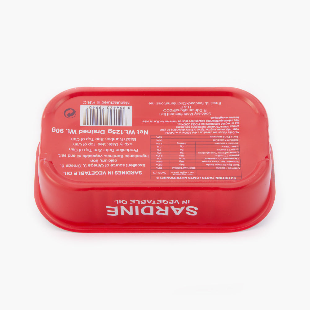 F311 colored tin can