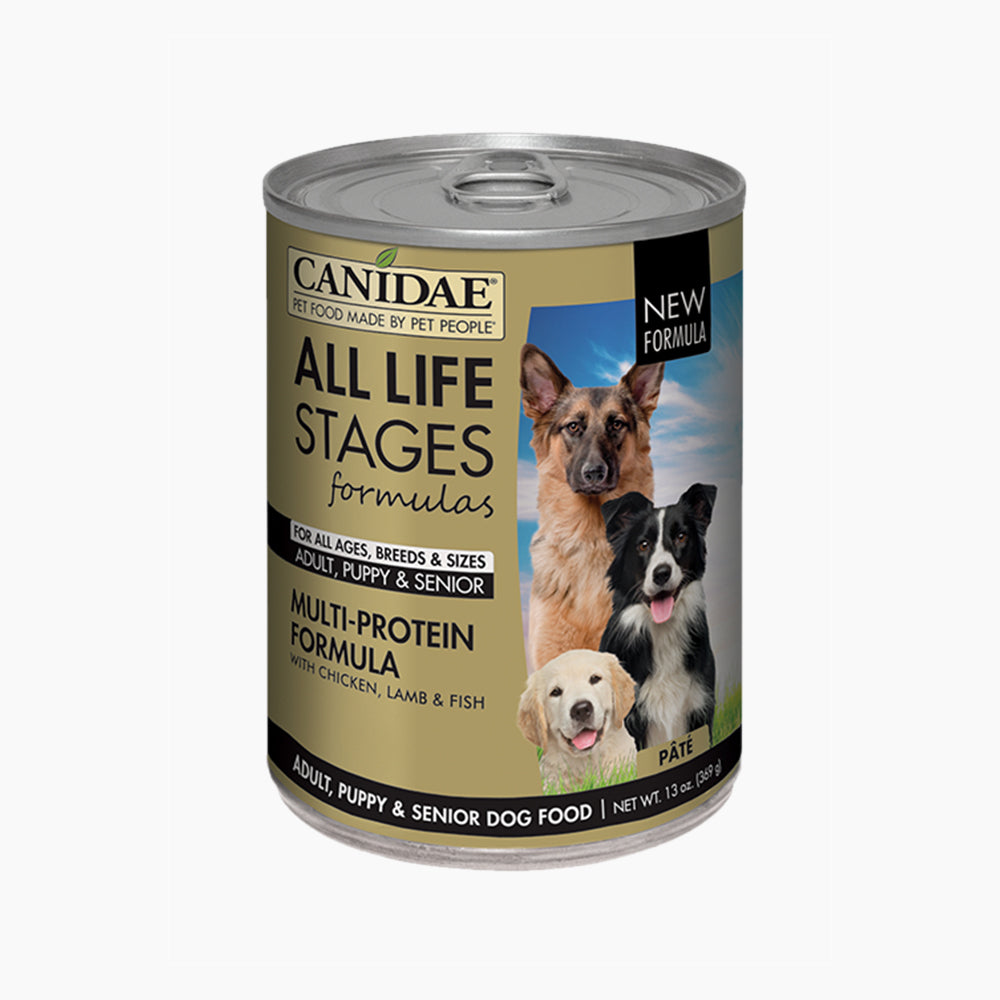canned dog food