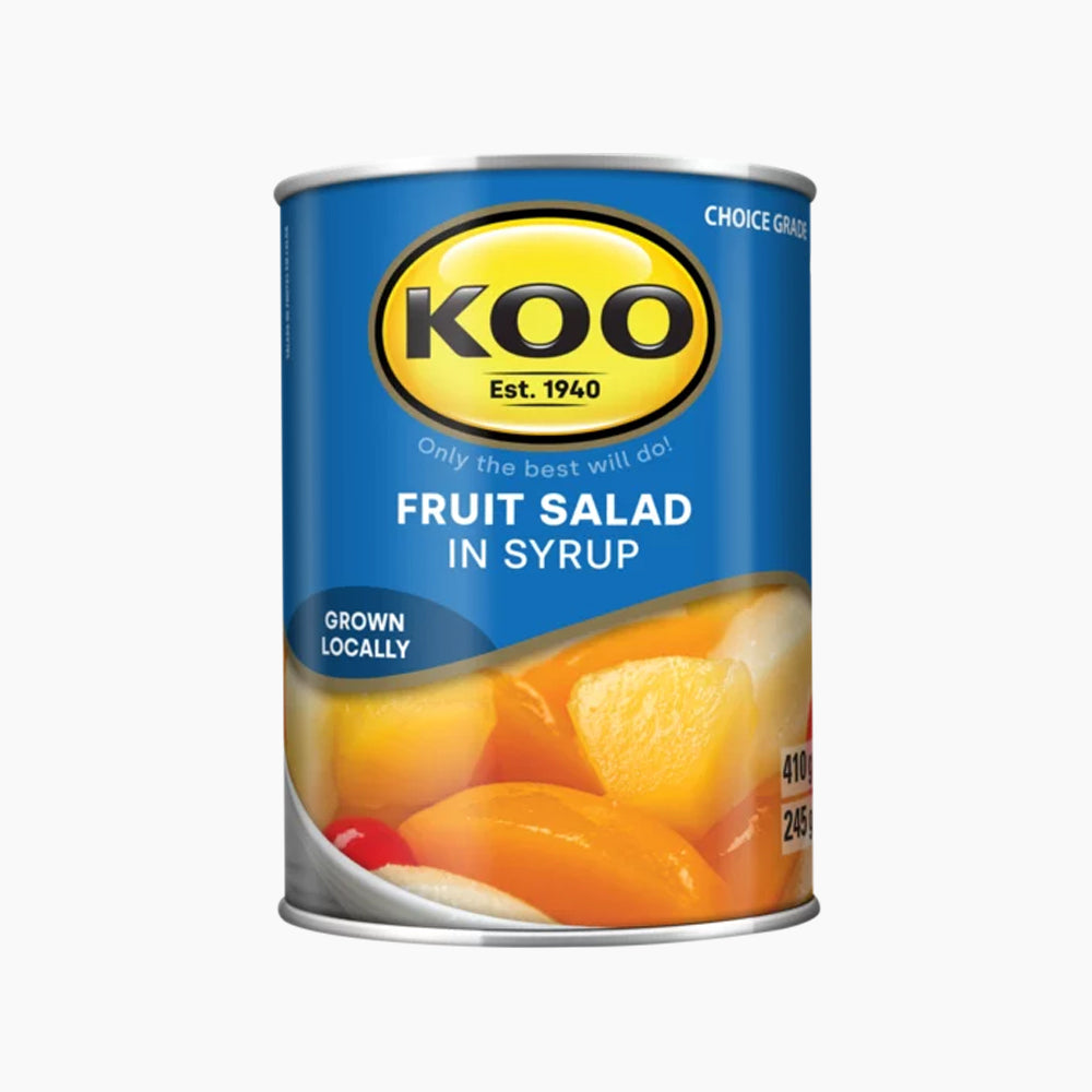 canned fruit salad